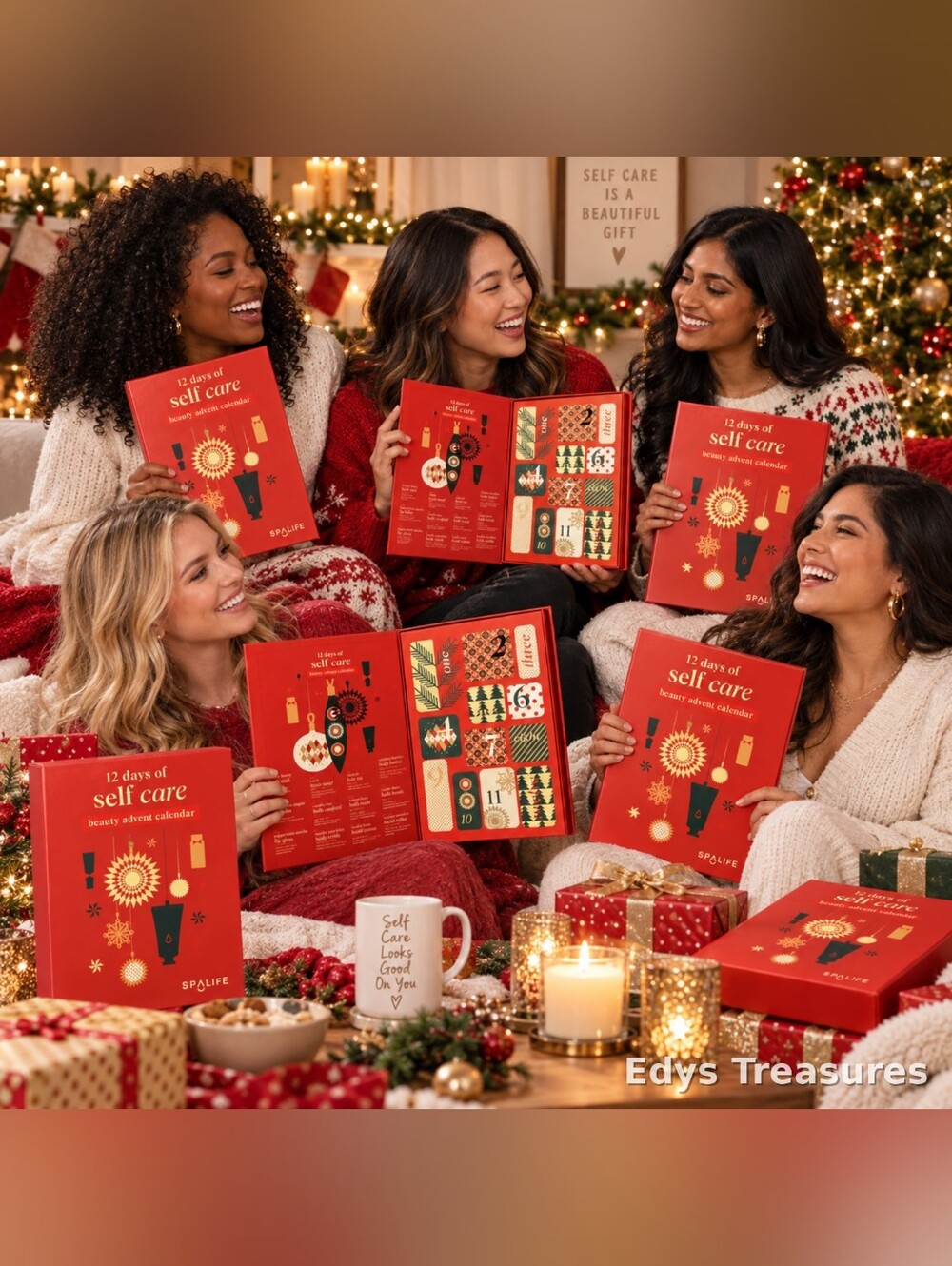 12 Days of Self-Care Advent Calendar Beauty Skincare Holiday Gift New